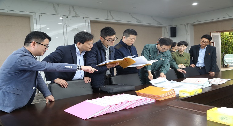 省委組織部基層黨建工作調(diào)研組蒞臨公司  公司黨委書(shū)記、總經(jīng)理朱金松作專題匯報(bào)