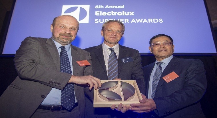 榮獲伊萊克斯“優秀供應商”大獎